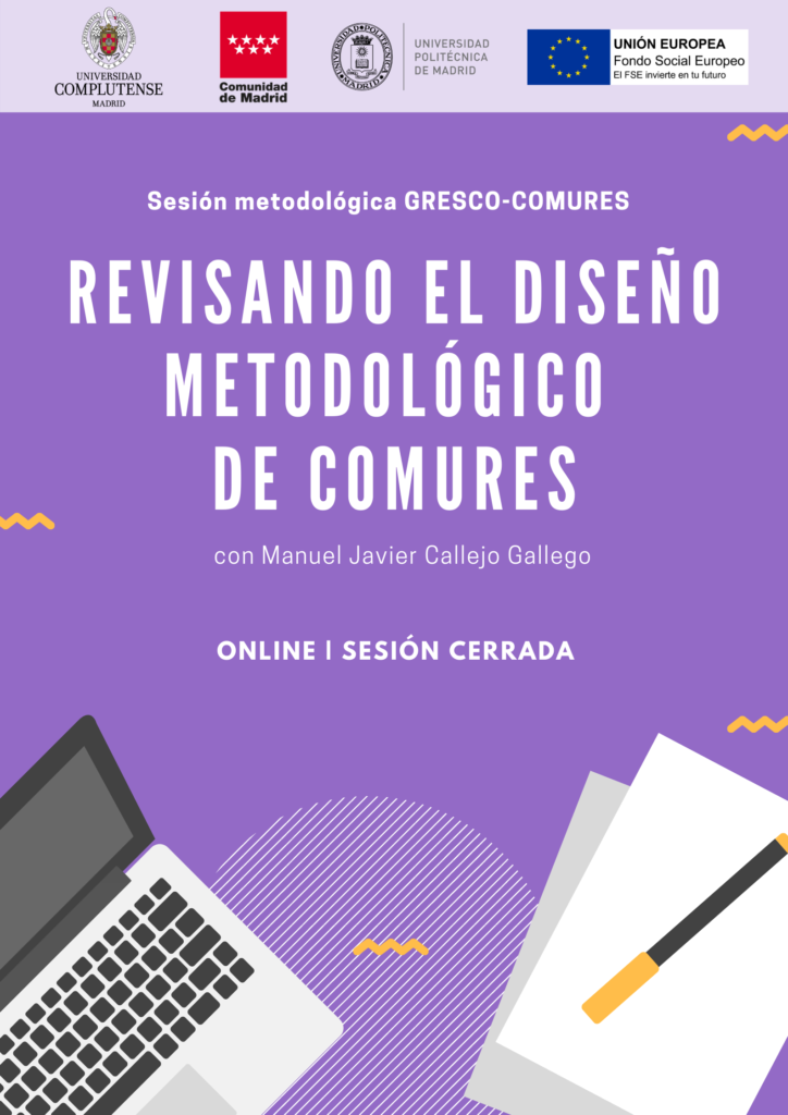 Sesión de diseño metodológico – GRESCO-COMURES